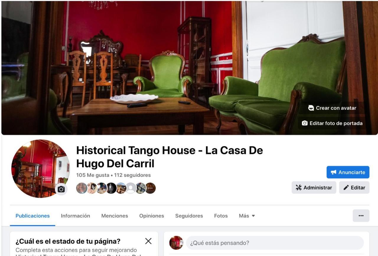 Historical Tango House- 2 Areas Hasta 10 Huespedes, Up To 10 Guests Buenos Aires